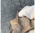 camilla bag large leather - taupe