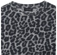 anine bing cohen tee - grey leopard