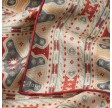 classical small elinor scarf - green