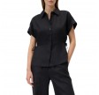 closed waisted shirt - black