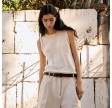 aiayu aaesha top - pure ecru