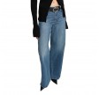 lotta luxe vintage sea level- blue denim