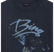 anine bing kent tee eagle - vintage black