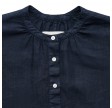 aiayu cille dress linen - navy