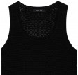 anine bing arie tank - black