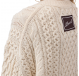 closed crew neck long sleeve - whipped cream 
