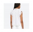 lee embroidery tank - white
