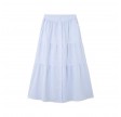phi skirt - light blue / white stripe
