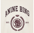 anine bing jaylin tee collegiate - cream