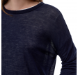 closed crew neck long sleeve - dark night 