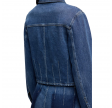 darts shrunken jacket seaside - denim blue
