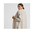 charlotte lambswool cardigan - beige melange