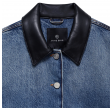 anine bing yuma jacket - cabana blue