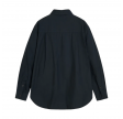 aiayu lynette shirt dark horn - black navy