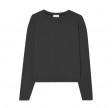 ypawood tee long sleeve - carbon melange