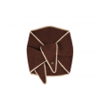 moismont scarf elly no 218 violin - brown