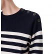 clarisse sweater - marine / off-white