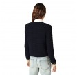 gaspard knitted cardigan - marine