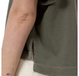 closed cropped t-shirt - cypress green 