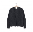 east strik cardigan - charcoal melange 