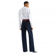 tess trouser iron blue - dark denim