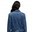 darts shrunken jacket seaside - denim blue