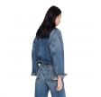anine bing yuma jacket - cabana blue
