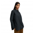 aiayu lynette shirt dark horn - black navy