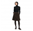 estelle skirt short corduroy - smokey brown