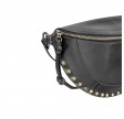 skano leather belt bag - black