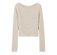women´s jumper east - powder snow melange