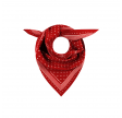 moismont scarf allegra no843 theater - red