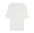 closed crewneck shortsleeve tee - ivory