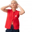 women's gilets east - chili pepper melange