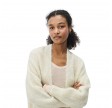 women's cardigan bymi - mother of pearl