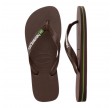 havaianas brasil logo - dark brown