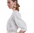 carmen blouse - white