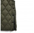 taion unisex military crew neck down vest - d. olive