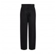trw kaia slung belt jeans wash heritage - black