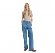 aiayu carlo midwaist wide jeans - clear blue