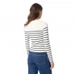 gaby ls tee - ecru marine 