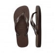 havaianas top tiras - dark brown