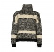 jumper kalea - black white stribes