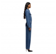 darts shrunken jacket seaside - denim blue