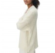 women's cardigan bymi - mother of pearl