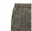 shorts long linen - brown