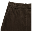 estelle skirt short corduroy - smokey brown