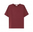 women's t-shirt fizvalley - vintage burgundy