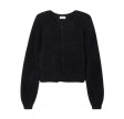 women's cardigan niby - black