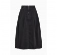 trw ellen ball grwn skirt wash milano black - black